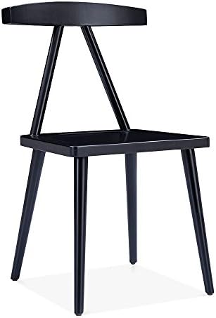 Cult Design Victory Dining Chair, Solid Wood, Black
