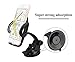 Price comparison product image Car Mount Phone Holder, Avolare® Universal Windshield Dashboard Car Cradle, Super Durable And Flexible Car Mount Mobile Phone Holder for iPhone 6 6 Plus 5S 5C 4S, Samsung Galaxy S6 S6 Edge S5 S4 S3 Note 4, Google Nexus, LG G4, Nokia, Xperia, Moto, HTC, etc