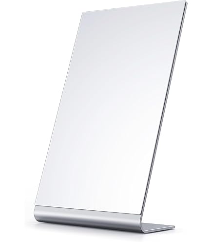 Blomus LED Kosmetikspiegel MODO | Wandmontage | 5-Fach Vergrößerung | Farbe White | Titan & Aluminium | Badaccessoire