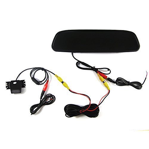 ROGUCI Dax 4.3 Zoll Farbe Rückfahrkamera LCD Nachtsichtgerät Kamera Webcam Auto Rückfahrkamera Kamera + 4.3″ Innenspiegel /Rückspiegel TFT LCD Monitor Fernbedienung & Standfuß Für Auto Rückfahrkamera monitor - 9