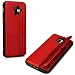 Produktbild kwmobile Hybrid Hülle für Samsung Galaxy A6 (2018) mit Kartenfach - Dual TPU Silikon Hardcase Handy Hard Cover in Metallic Dunkelrot