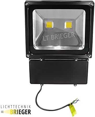 COB LED Außenfluter IP 65–100 Watt - 3000 Kelvin warm white - 9000 lm (Replaces 900–1000 Watt Halogen Bulbs)