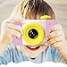 Produktbild KOBWA Kreative Kinder-Digitalkamera, wiederaufladbar, mit 4 x Digital-Zoom, 3,8 cm LCD-Display, Weihnachtsjahr, Geburtstag, Festival, Geschenk für Kinder Jungen Mädchen 8gb Memory Card - Pink