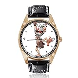 Diseño: este reloj es muy limpio. Tanto hombres como mujeres pueden usarlos. La esfera es particularmente clara, de buen tamaño, sin ninguna decoración intrusiva ni características de fantasía.