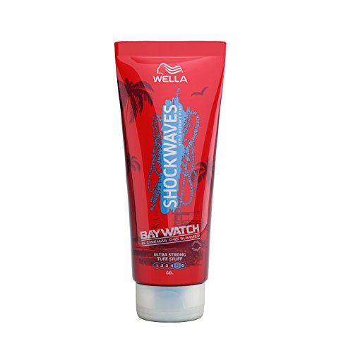 Wella Shockwaves Ultra Strong Tuff Stuff Gel, 200 ml (Pack of 3)