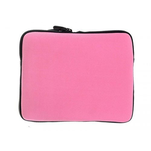 PoweryNotebooktasche / Laptoptasche 9,7" (24,6cm) Sleeve Modell 19 Pink, Neopren
