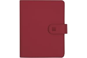 Finocam - Agenda Organizador Open Troya 2025 Semana Vista Vertical Enero 2025 - Diciembre 2025 (12 meses) Burdeos Español