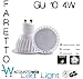 Produktbild Einbaustrahler GU10 LED 4 W 3000 K 220 V entspricht L 'Umwelt green