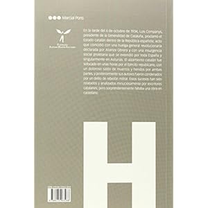 REBELIÓN MILITAR DE LA GENERALIDAD DE CATALUÑA CONTRA LA REPÚBLICA, LA: El 6 de octubre de 1934 en Barcelon