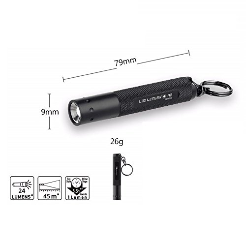 LED Lenser A2 Taschenlampe LED mit Schlüsselring - 3
