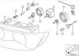 bmw z3 scheinwerfer ausbauen  63128401662 8401662 Frontscheinwerfer-Adapter für Z3 Serie E36