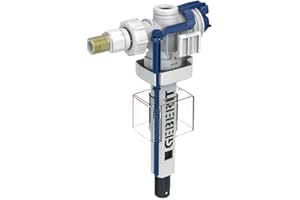 Geberit Valvola di riempimento tipo 383 per cassetta di scarico da incasso, 240.705.00.5