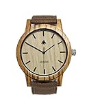 Armbanduhr, Holz, Unisex, leicht, Zedernbaum-Gravur, Limitierte Auflage