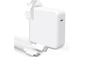 tearplex 106W Type C Super Fast Charger,Compatible with MacBook Pro 16/14 Inch, MacBook Air 15/13 Inch, iPad Pro 2024-2018 lenovo and All USB C Devices Included 7.2ft/2M Type C to C Cable UK (106W)