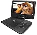Sylvania 9-Inch Swivel Screen Portable DVD/CD/MP3 Player with 5 Hour Built-In Rechargeable Battery, USB/SD Card Reader, AC/DC Adapter RS.11700.00