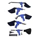 Produktbild Lematec Vakuum Schlag Luftgewehr. Druckluft Sauger Blow Gun Kit beinhaltet 6 spezielle Anlagen für alle Reinigungsarbeiten. Nass oder trocken. Luft-Kompressor-Zubehör durch.
