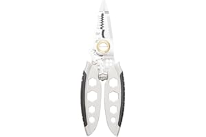 YYCFB Pelacables multiusos de 7 pulgadas, herramienta profesional de regalo, alicates crimpadores para pelado de cables, cortadores de cables, herramienta manual