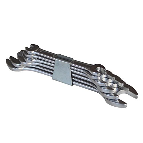 6 tlg. MAUL RINGSCHLÜSSEL SATZ RING MAULSCHLÜSSEL WERKZEUG SET GABELSCHLÜSSEL