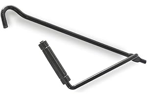 Maniglia Chiave manovella per Martinetto per Auto,MoreChioce Maniglia Della Chiave Della Rotella Della Manovella Della Mano Impugnatura a Manovella del Martinetto a Forbice per Martinetto a Forbice 2T