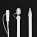 Produktbild Gusspower [3-Pack] Apple Pencil Stift Kappehalter/Schreibfeder-Abdeckung/Halterung für Lightning Kabel Adapter für den iPad Pro Pencil (Klar)