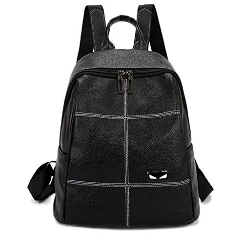 Preisvergleich Produktbild Multifunktions,Wasserdichte Leichte Ledertasche, Damenmode Pu Leder Rucksack, Damen Rucksack Vintage Style Leder Rucksack Geldbörse Für