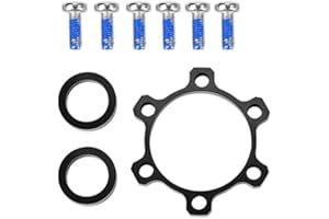 Yosoo Health Gear Bike Hub Conversion, Front & Rear Bicycle Boost Hub Conversion Adapter(Front 100x15 to 110x15)