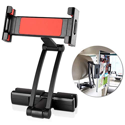 Preisvergleich Produktbild SHKY Tablet Halter Auto Rücksitz Kopfstützenhalterung, Autositzhalterung, Rücksitzhalterung mit 360-Grad-Drehung, kompatibel für iPad Pro mit 5 bis 12,9 Zoll