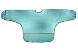 Lassig Washable Waterproof Longsleeve Bib Stay-dry Unisex Easy-to-Clean Leak-proof Keeps Stains Off Clothes with Crumb Catcher for Toddler Infant , Starlight Olive
