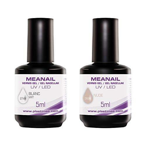 MEANAIL PARIS Starter-Set PLUS mit FRENCH MANICURE – Nagelstudio Set – Nageldesign – Für perfekte French Manicure & Pediküre wie im Nagelstudio – 100% DIY bei Ihnen zuhause! UV Lampe 36W – Nagellacktrockner – UV Lichthärtungsgerät – CE-Kennzeichnung – Semipermanente Maniküre & Pediküre - 5