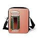 Produktbild Shutters Decor,Mediterranean Style Image of Window and Shutters Old House Rurals Home Deco,Orange Green White Print Kids Crossbody Messenger Bag Purse
