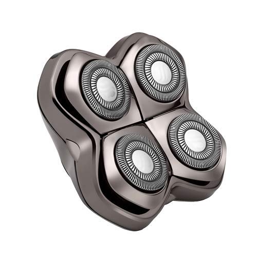 Skull Shaver Forte PRO Lama di ricambio a 4 testine compatibile con i rasoi Pitbull, Palm e Butterfly Kiss