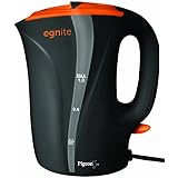 Pigeon By Stovekraft Egnite EG1000 1-Litre Electric Kettle (Black/Orange)