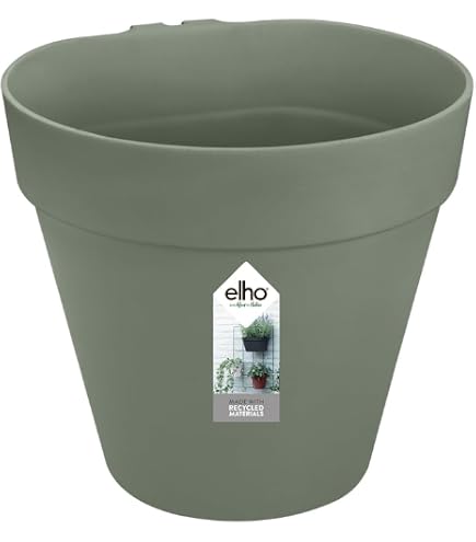 Vaso Cleo Diametro 30 Cm Terra Laguna – Lovin'green Plastica Riciclata