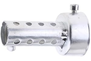 L'échappement universel de moto peut silencieux Baceyong Universal Réglable silencieux silencieux, 45 mm / 1,8 pouces