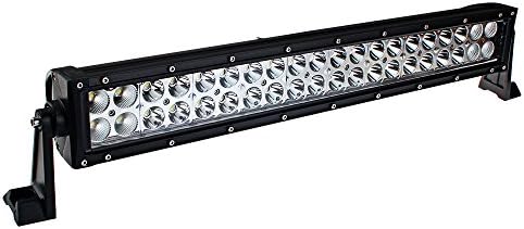 Cherryou 120W 24" LED Light Bar Spot Flood Combo Work Driving Lamp Off Road 4x4WD SUV Boat Tractor Recovery Pickup Truck Lorry Crane