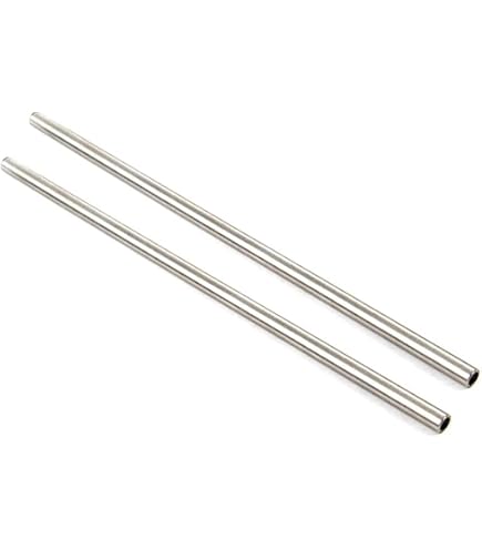 DMiotech 3pz (14mm OD x 11mm ID) Tubo Rotondo in Alluminio 6063 Lunghezza 300mm Tubazione Metallico per Costruzione di Telaio Macchinari Progetti Fai Da Te