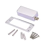 La base de la pastilla humbucker, el marco de la pastilla y la tapa de la pastilla de calidad para el mástil de la guitarra proporcionan el mejor rendimiento para su guitarra.