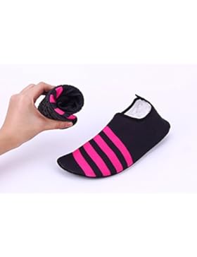 CAMTOA Unisex Badeschuhe Surfschuhe Aquaschuhe mit Rutschfeste Sohlen,Mesh Wattschuhe Strandschuhe für Kinder...