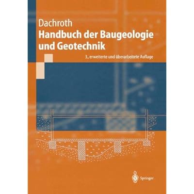 [PDF] Download Handbuch der Baugeologie und Geotechnik Kostenlos