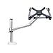 Price comparison product image LESHP Laptop Stand Desk Mount Adjustable Aluminium Notebook Computer Bracket Clamp Single Arm Support Holder Heavy Duty (Single Arm for Laptop)