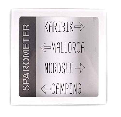Preisvergleich Produktbild TopTen Spardose Sparometer (Urlaub)