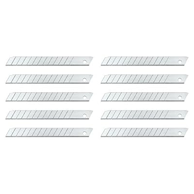WEDO paquet de 10 Lames de rechange pour cutter, lame: 9 mm
