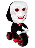 Muñeco de peluche Saw 'Payaso Jigsaw en triciclo'