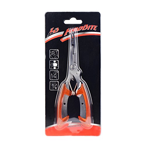 MadBite Multi-Funktions-Edelstahl-Fischen-Zangen Scheren Braid Cutters Haken-Entferner Angelschnur Schneider - 7
