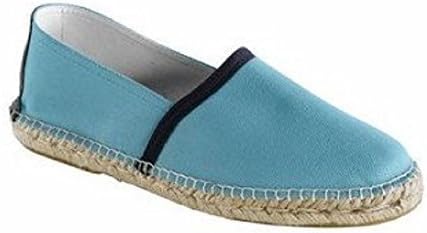 Pedro Soriano Men's Slipper Lace-Up Flats Turquoise - Turquoise 9