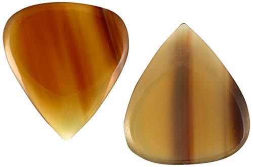 Tonos Jazz JTFCL1 transparente Buffalo bocina palillos de púa para guitarra