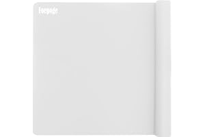 Foepoge Extra Grandes 71 x 51 cm Tapete de Silicona para Resina Epoxi Transparente Manualidades/Epoxy Resin Kit, Estera de Silicona para Llaveros, Cristales, Bisuteria Manualidades,Transparente