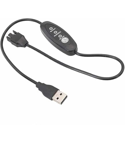 USB Zu 3/4-Pin Lüfterkabel – 5V Auf 12V Boost, Mit Schalter, Für PC-Gehäuselüfter, 2er Pack