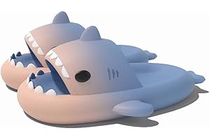 WUYISTAR Pantofole da squalo per bambini Ragazzi Ragazze Pantofole Squalo Antiscivolo Sandali da doccia per la spiaggia Scarpe da doccia per piscina con infradito