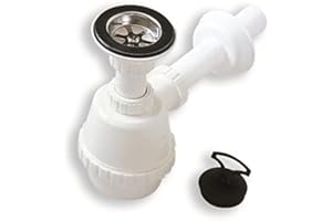 AcquaStiLLa 103238 Sifone per Lavelli Una Via con Piletta